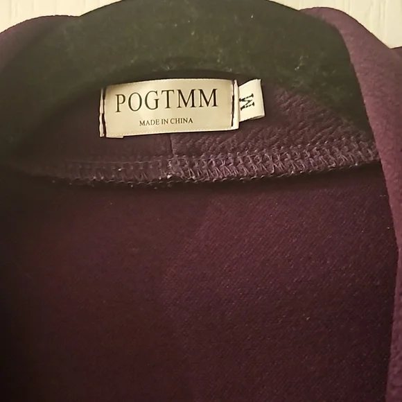 POGTMM Plum Purple Blazer Women's Size Medium - Picture 3 of 4